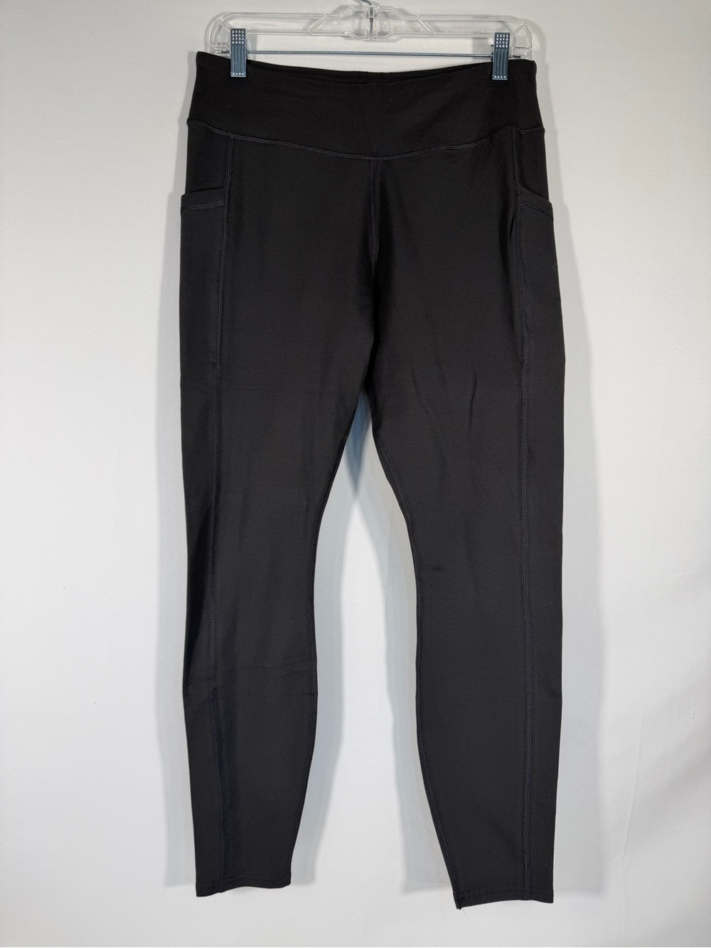 PACT Organic Cotton Brown Pocket Leggings High Rise Yoga Pants Large
